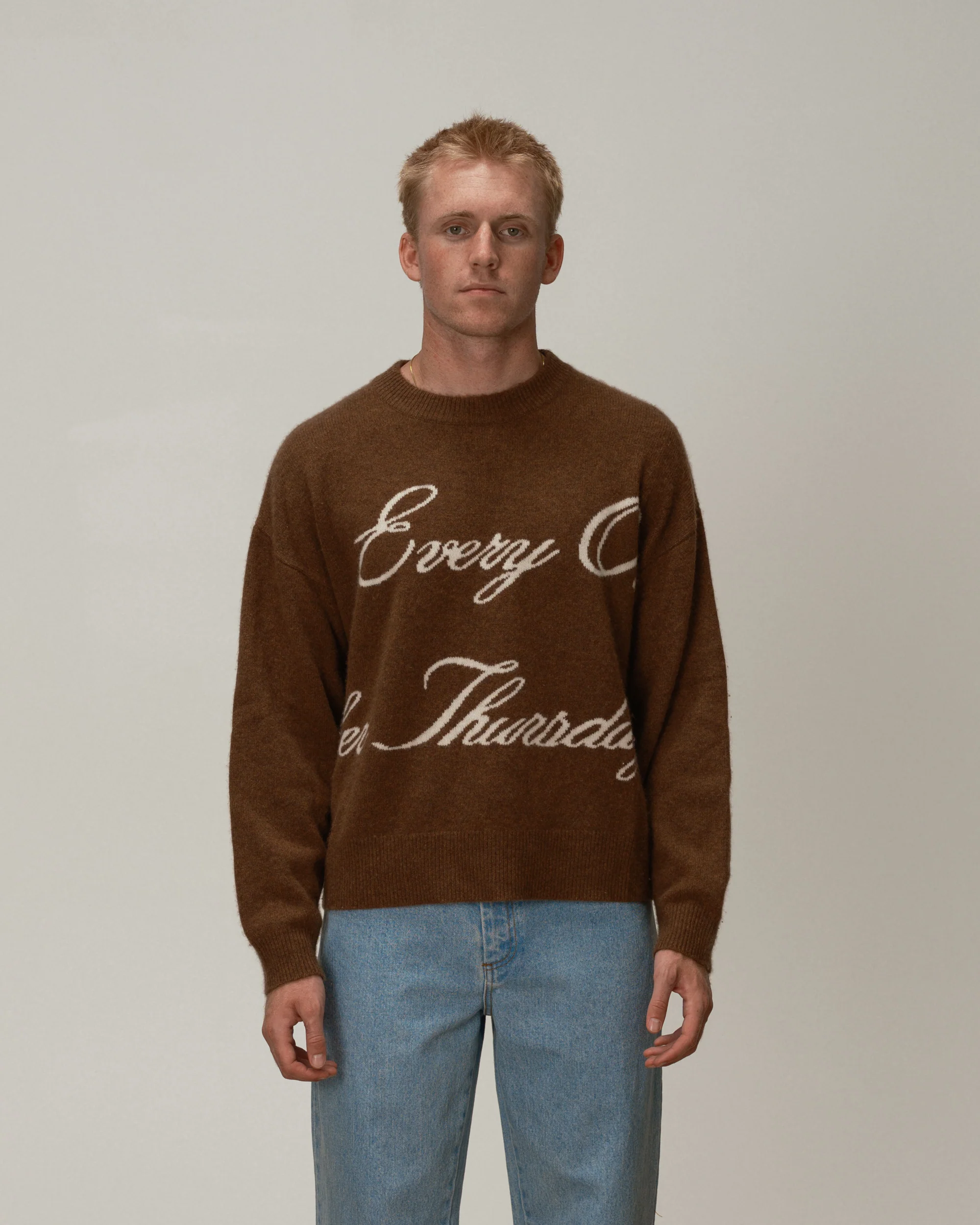 Cashmere Logo Knit Sweater - Image 3