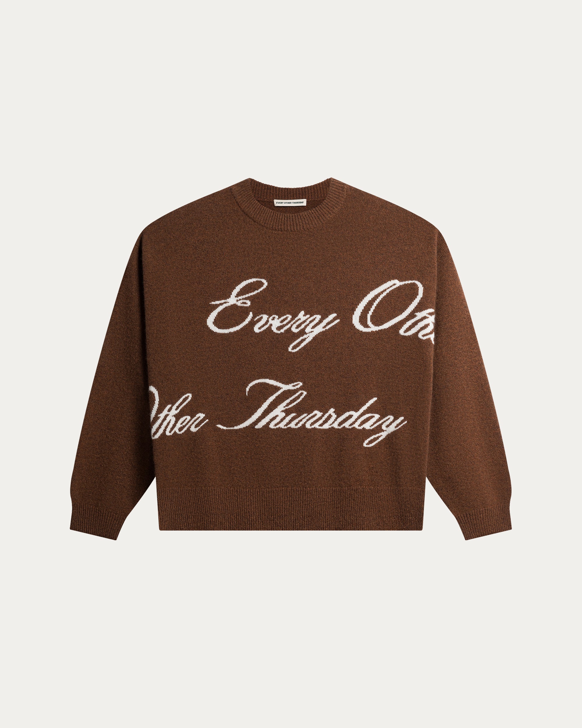 Cashmere Logo Knit Sweater - Image 4