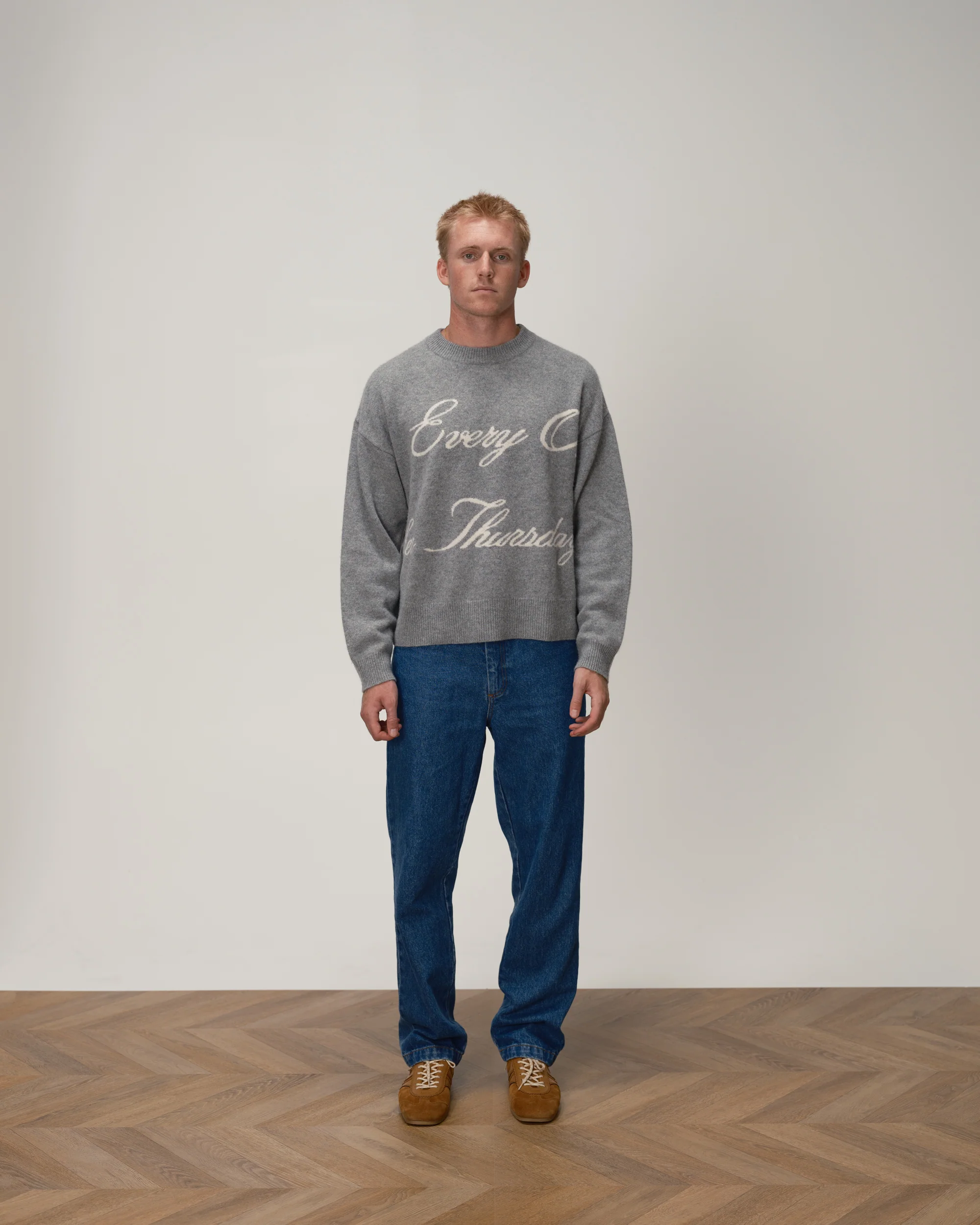 Cashmere Logo Knit Sweater - Image 5