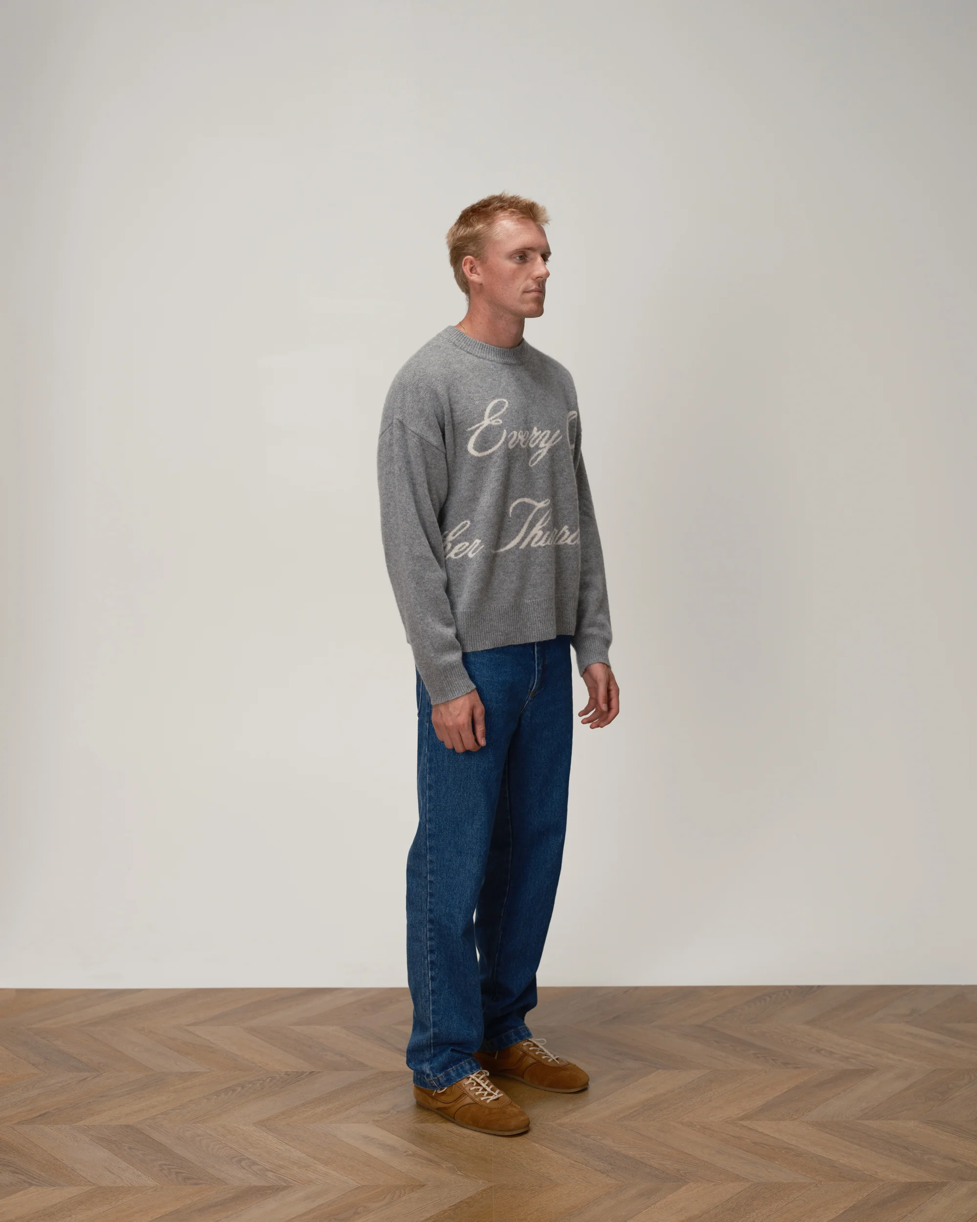 Cashmere Logo Knit Sweater - Image 6