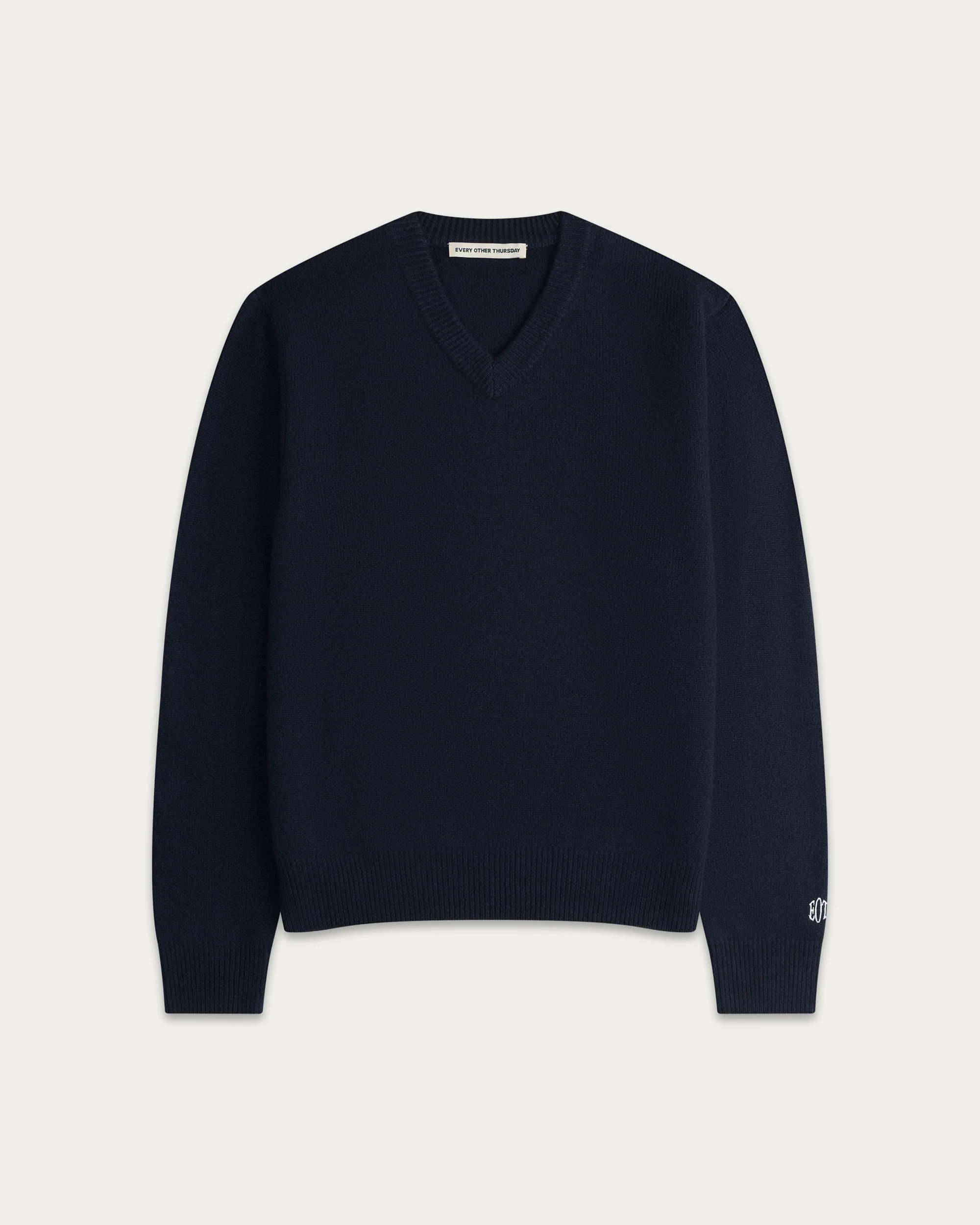 Cashmere V-Neck Knit - Image 4