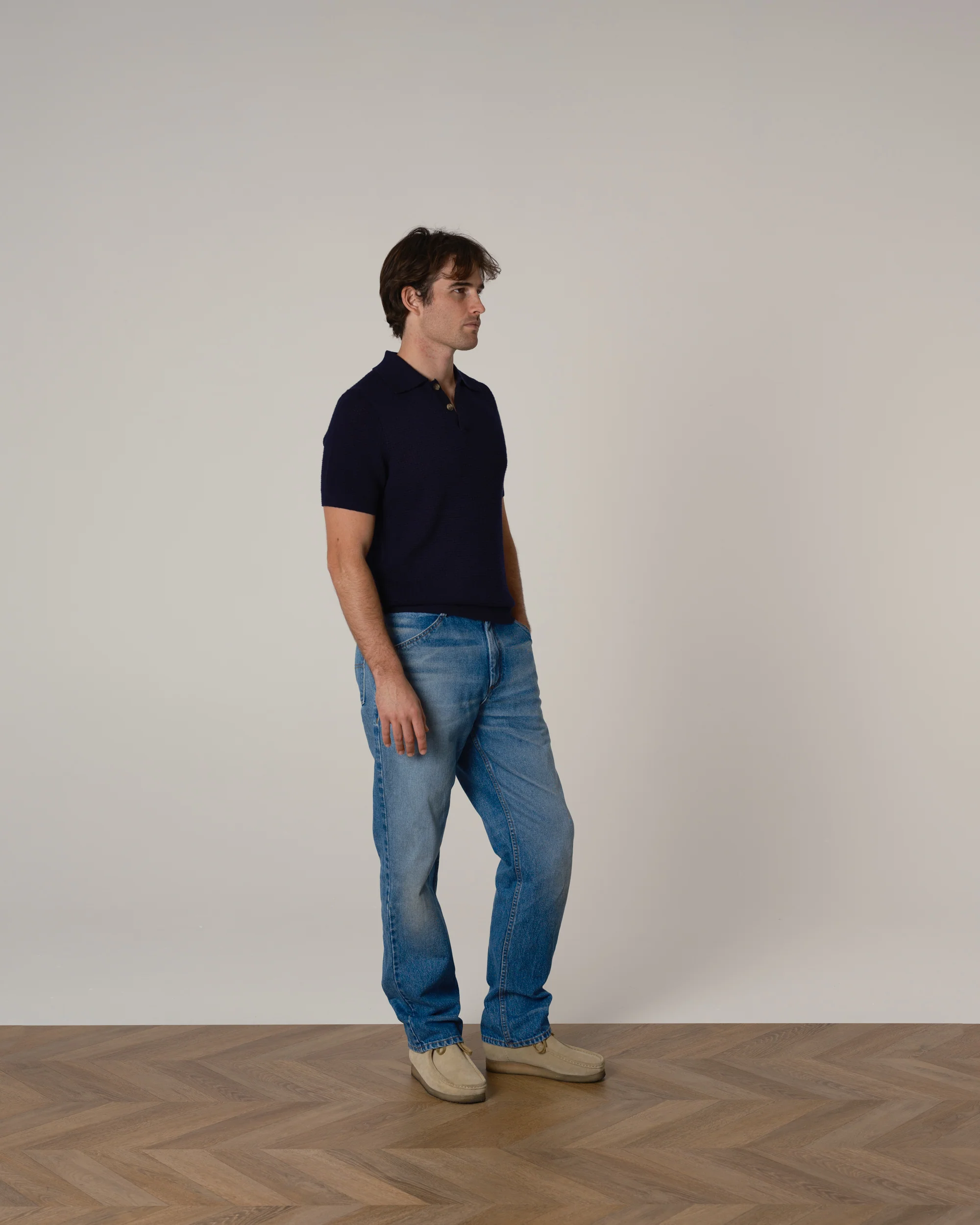 Crochet Knit Polo - Image 11