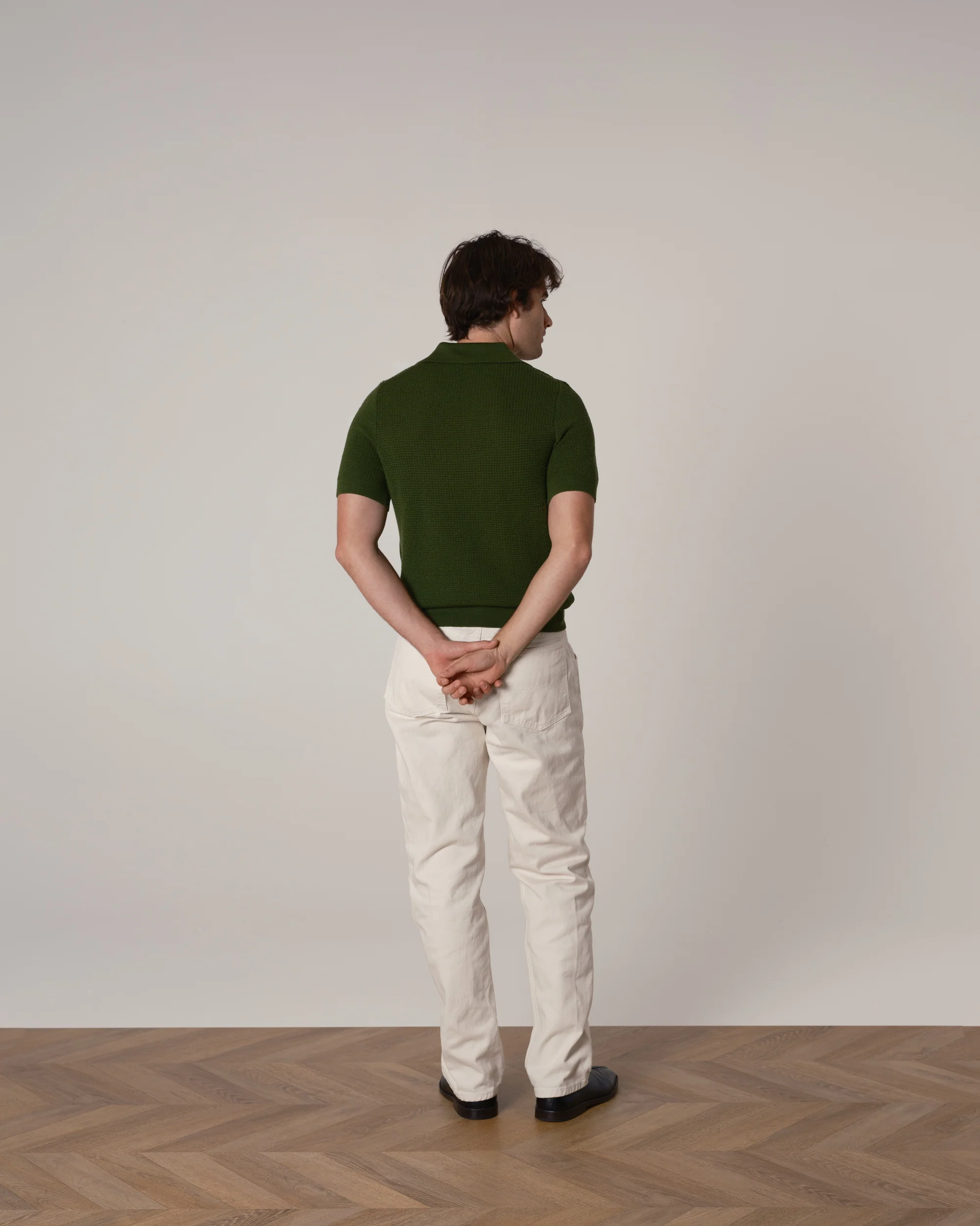 Crochet Knit Polo - Image 8