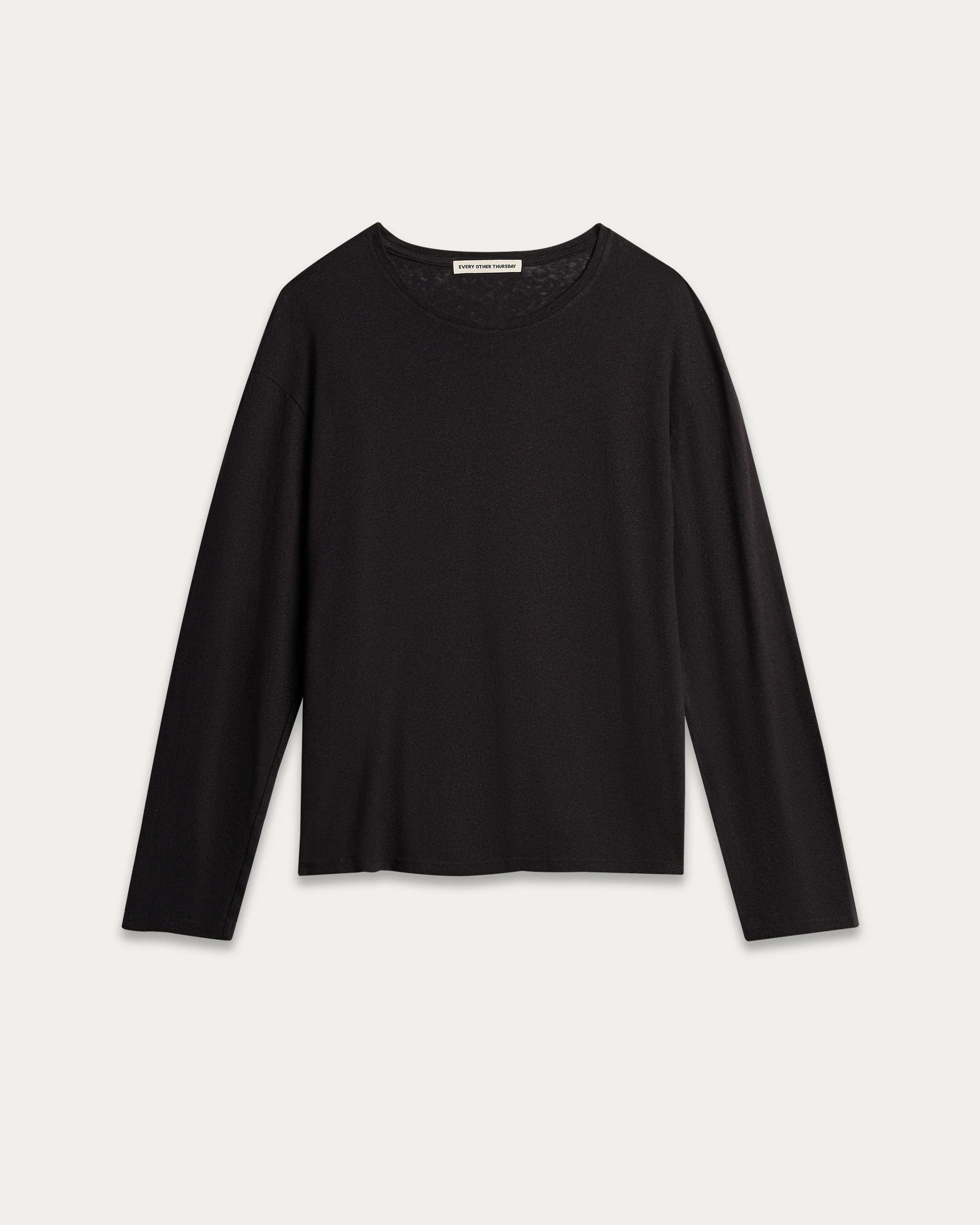 Linen Blend Drape Shirt - Image 3