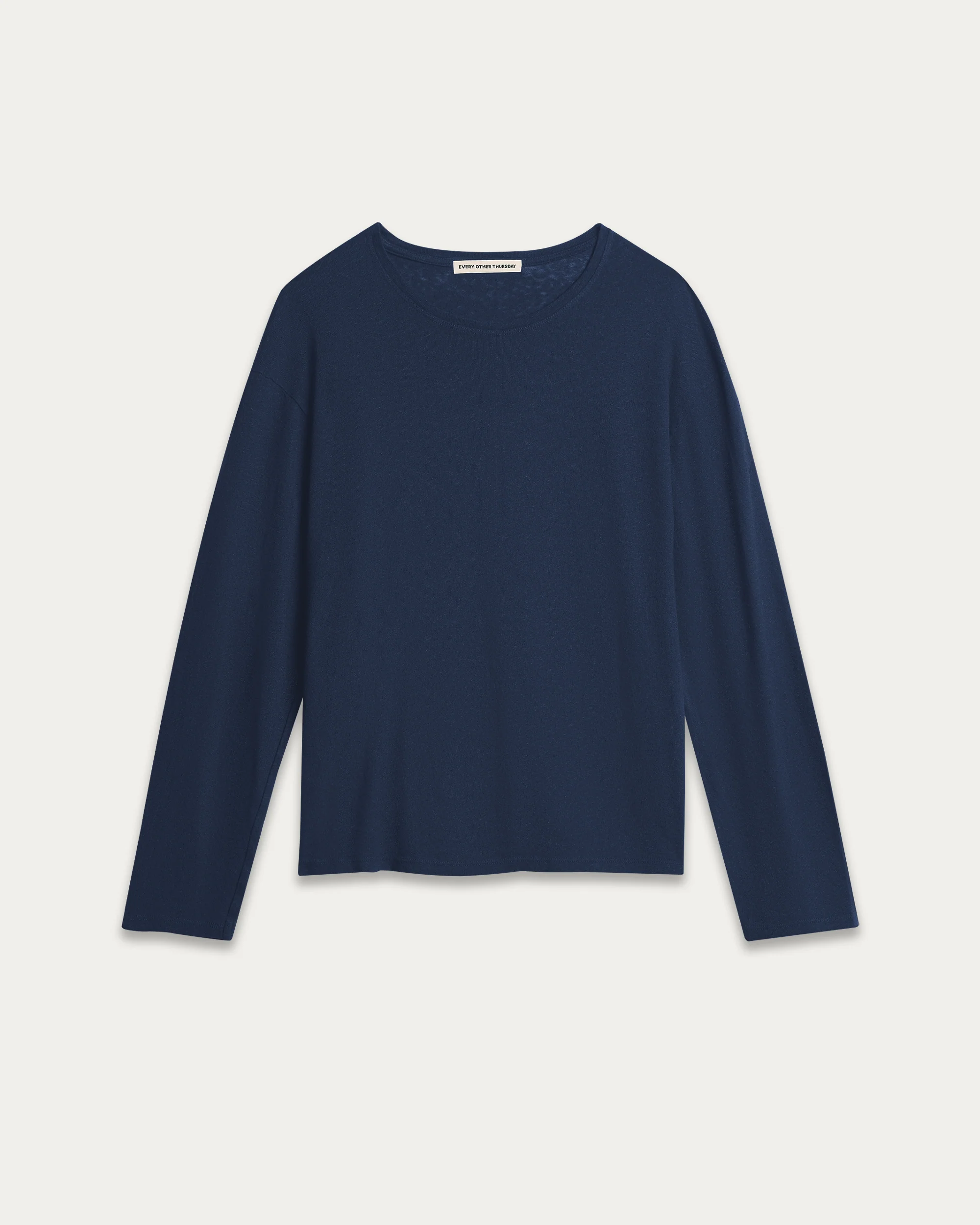 Linen Blend Drape Shirt - Image 5