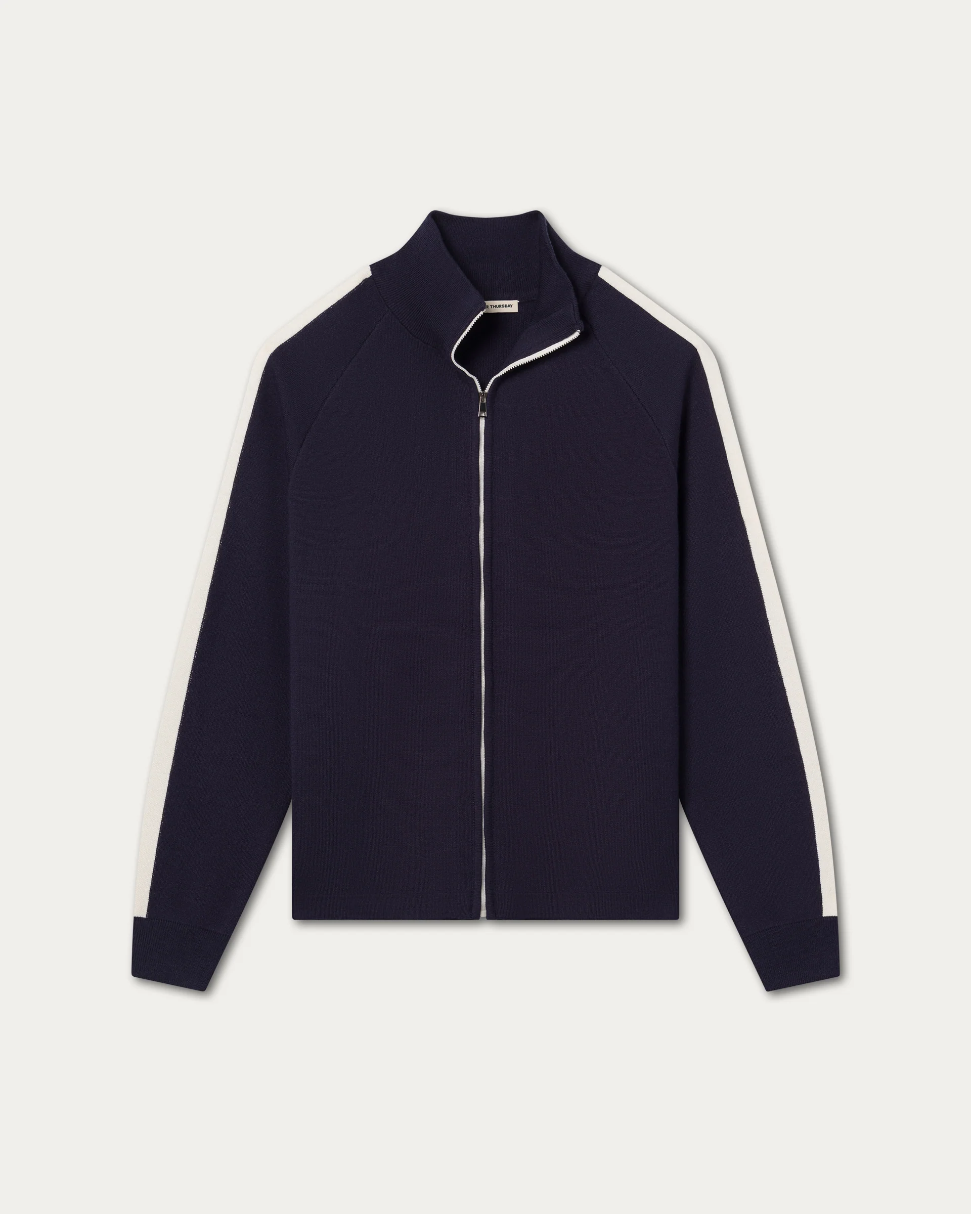 Merino Knit Track Jacket - Image 4