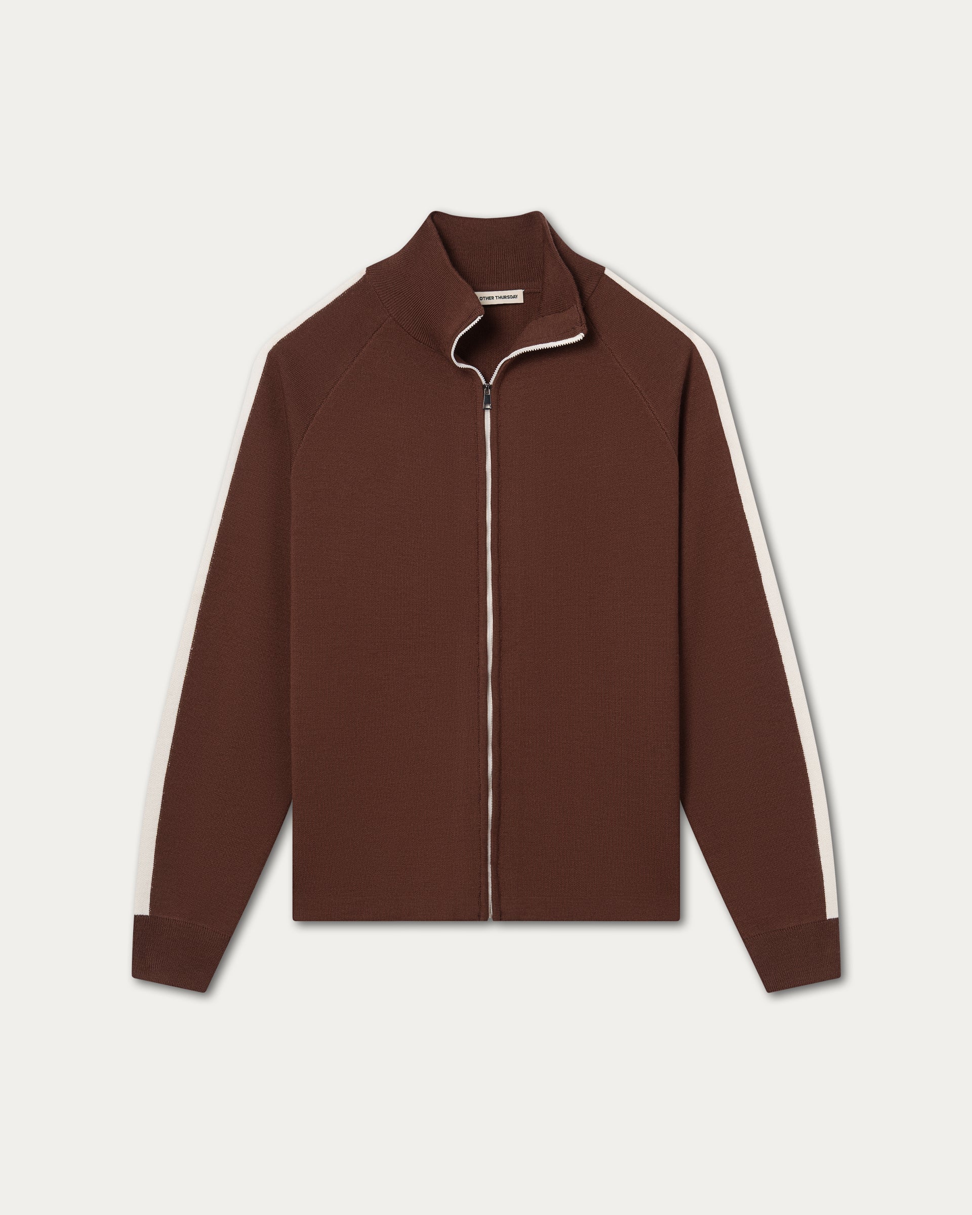 Merino Knit Track Jacket - Image 9