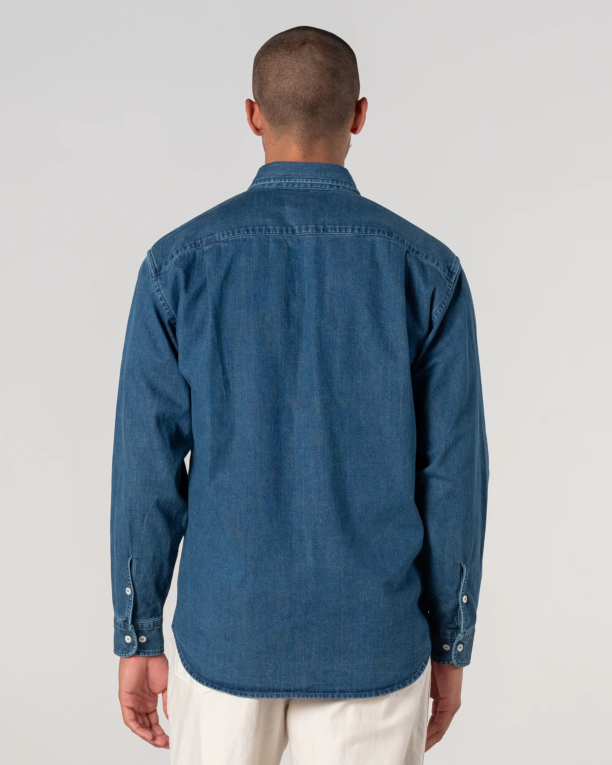 Relaxed Denim Shirt - Image 3