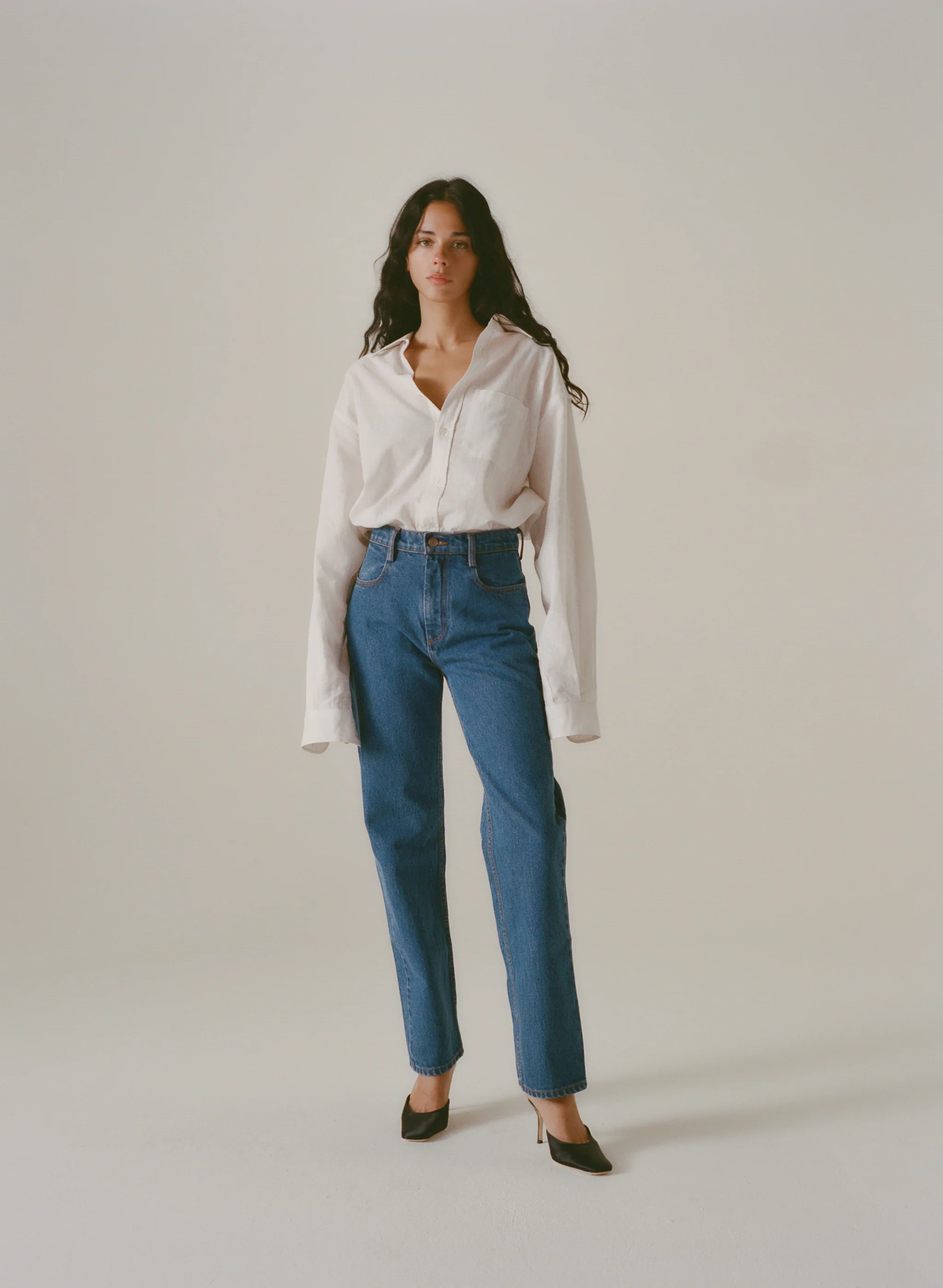 Women's Mid Rise Denim - Image 7