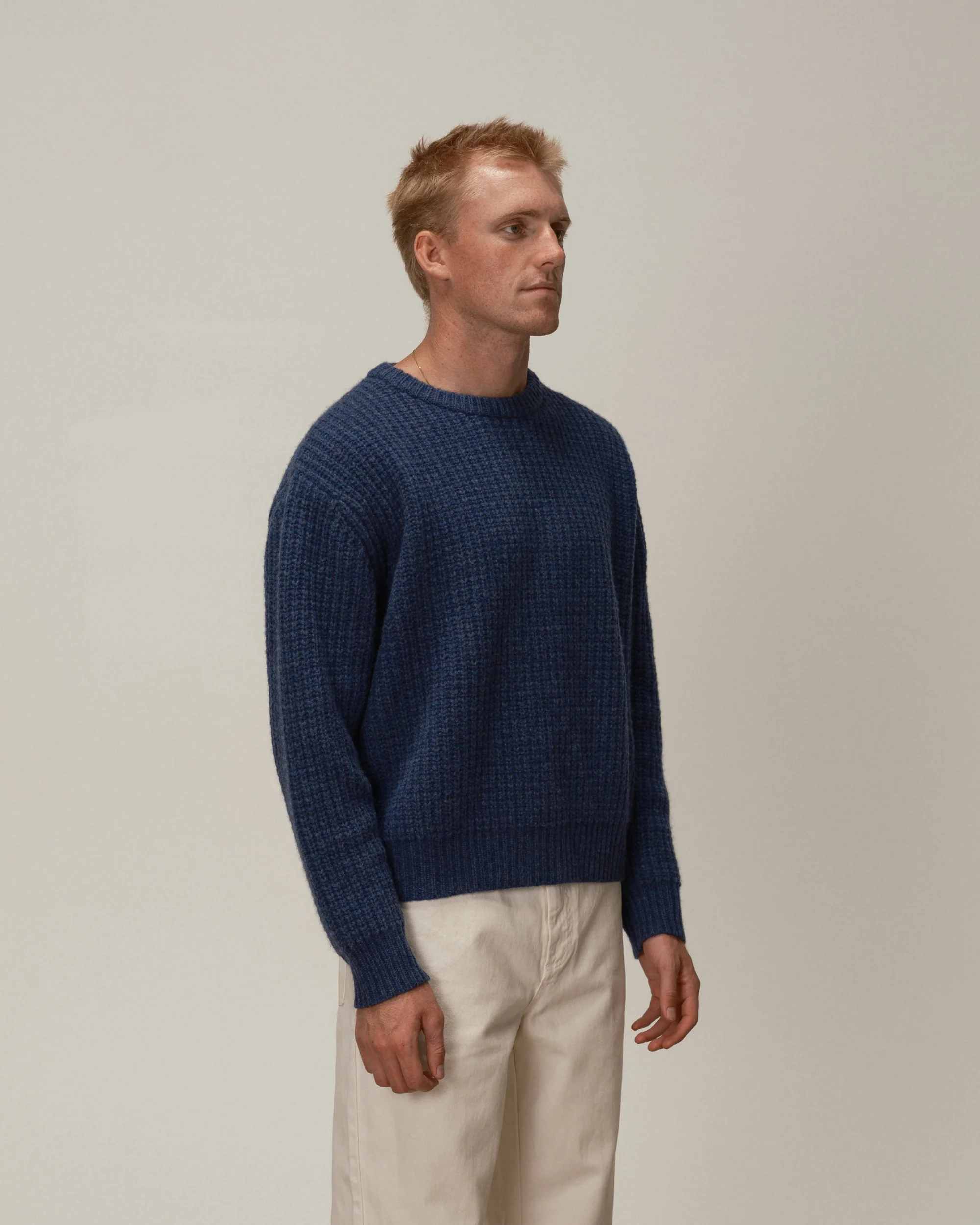 Wool Fisherman Knit Sweater - Image 14