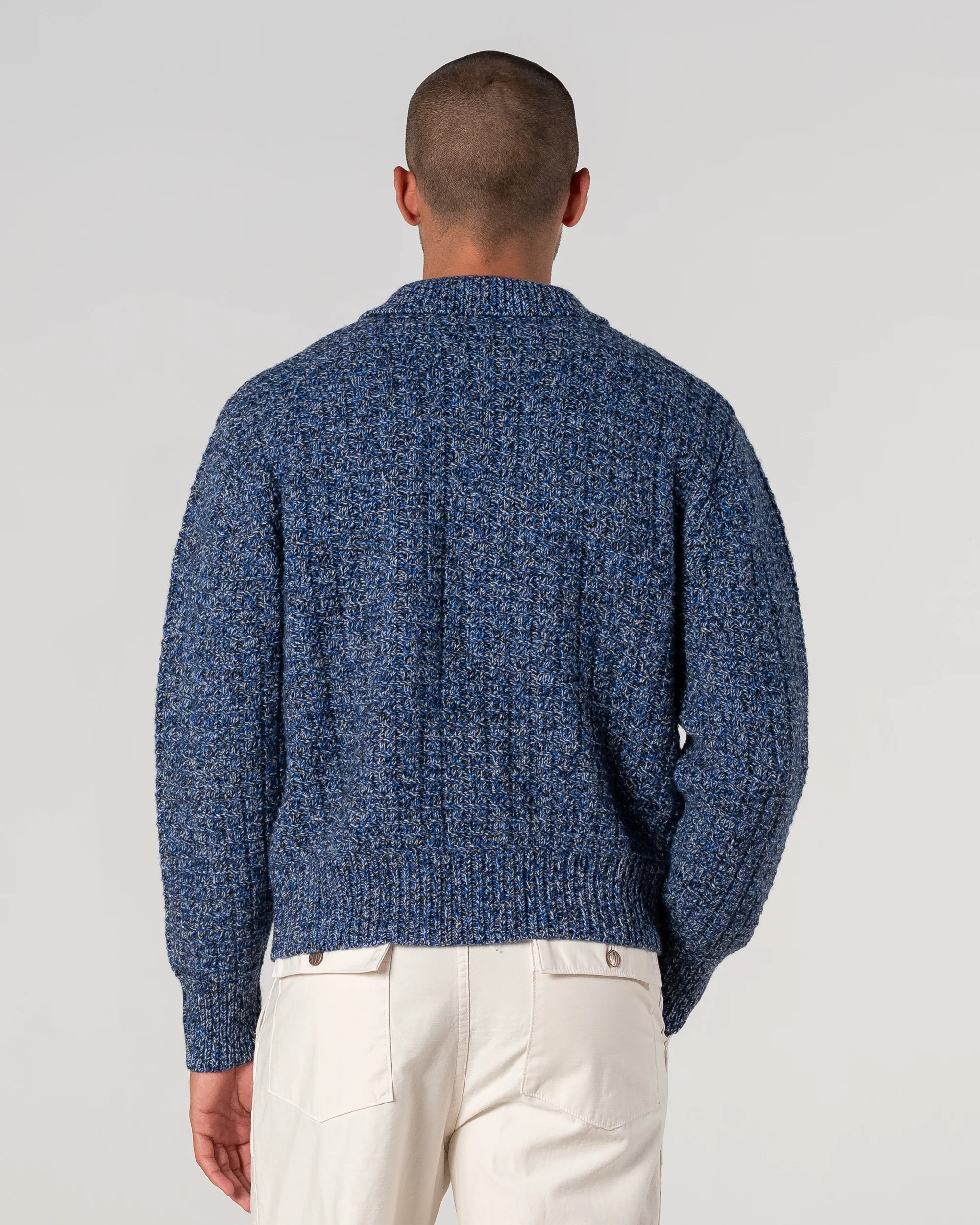 Waffle Knit Cardigan - Image 3