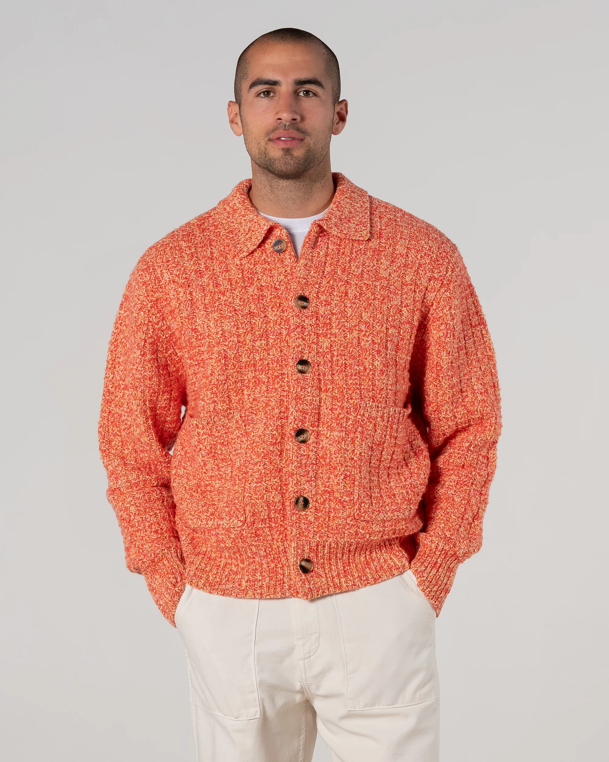 Waffle Knit Cardigan - Image 5
