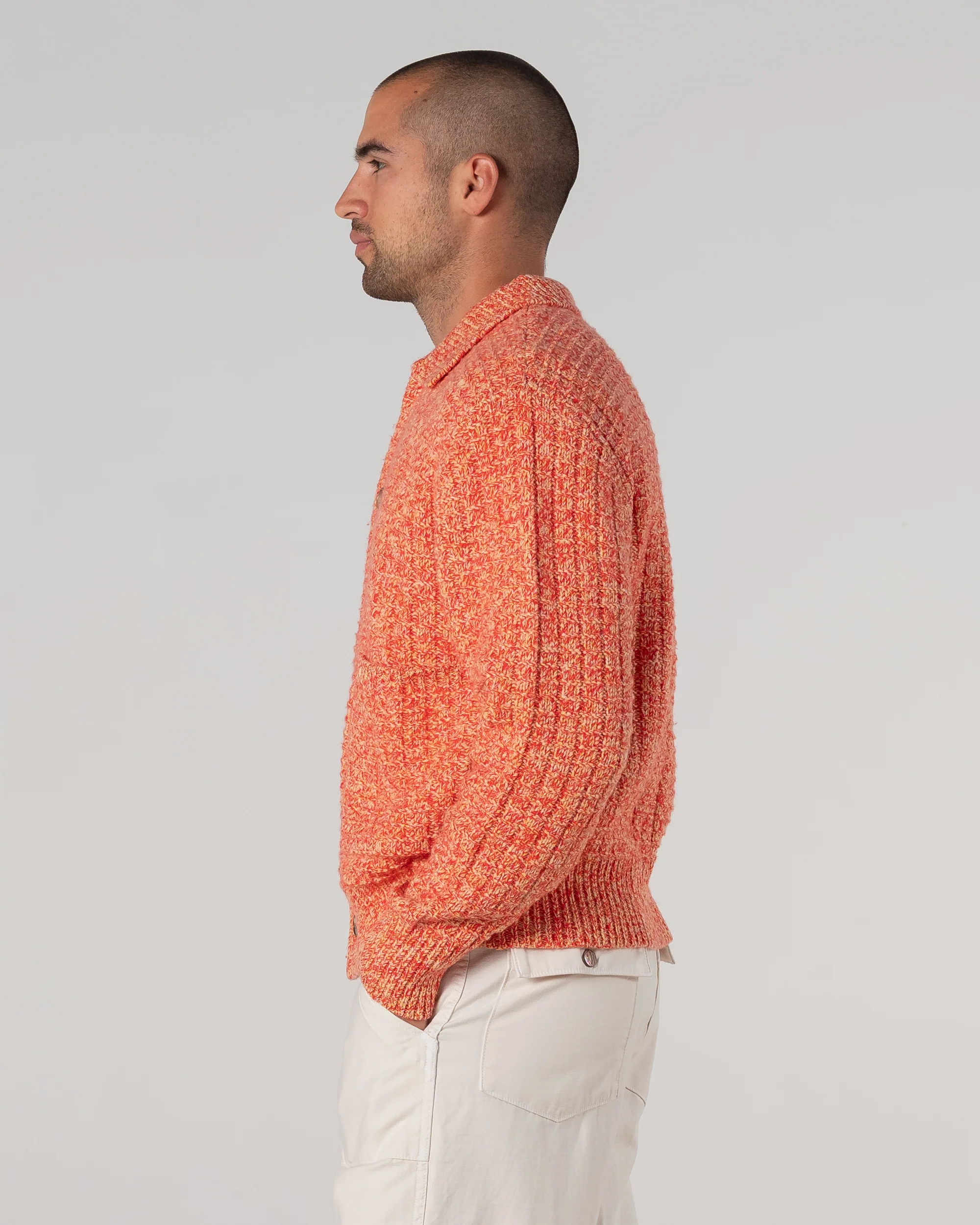 Waffle Knit Cardigan - Image 6
