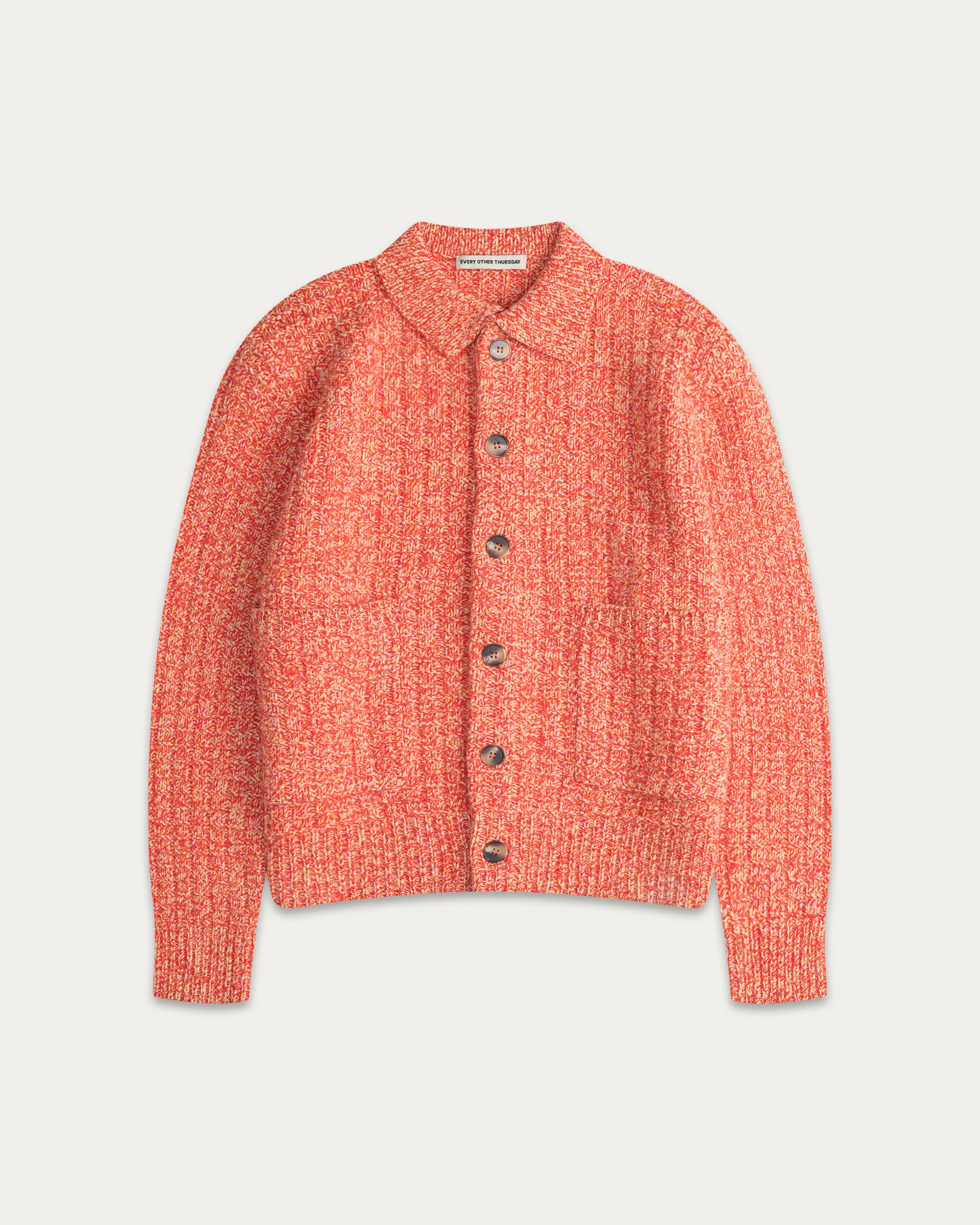 Waffle Knit Cardigan - Image 8